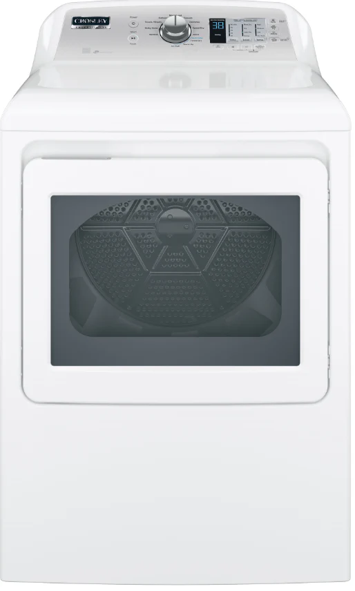 Crosley 7.4 Cu.Ft. Pro elektromos fehér szárítógép YTD74E2SNWS