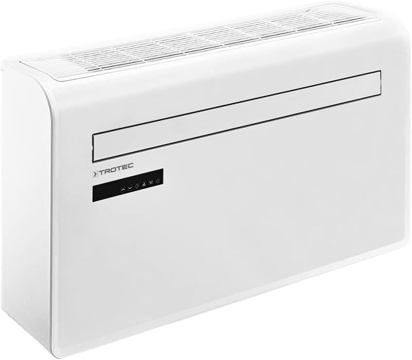 TROTEC Wandklimaanlage PAC-W 2650 SH – 4-in-1 Klimaanlage ohne Außengerät mit Heizfunktion, 2,6 kW Kühlleistung, WiFi-App-Steuerung, Inverter-Technologie, für Räume bis 34 m²