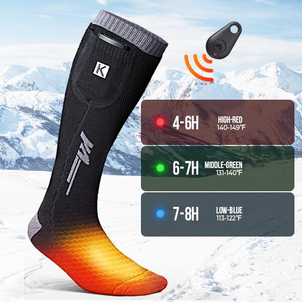 (Free Gift)High-end Heated Socks with Rechargeable Batteries and Remote Control