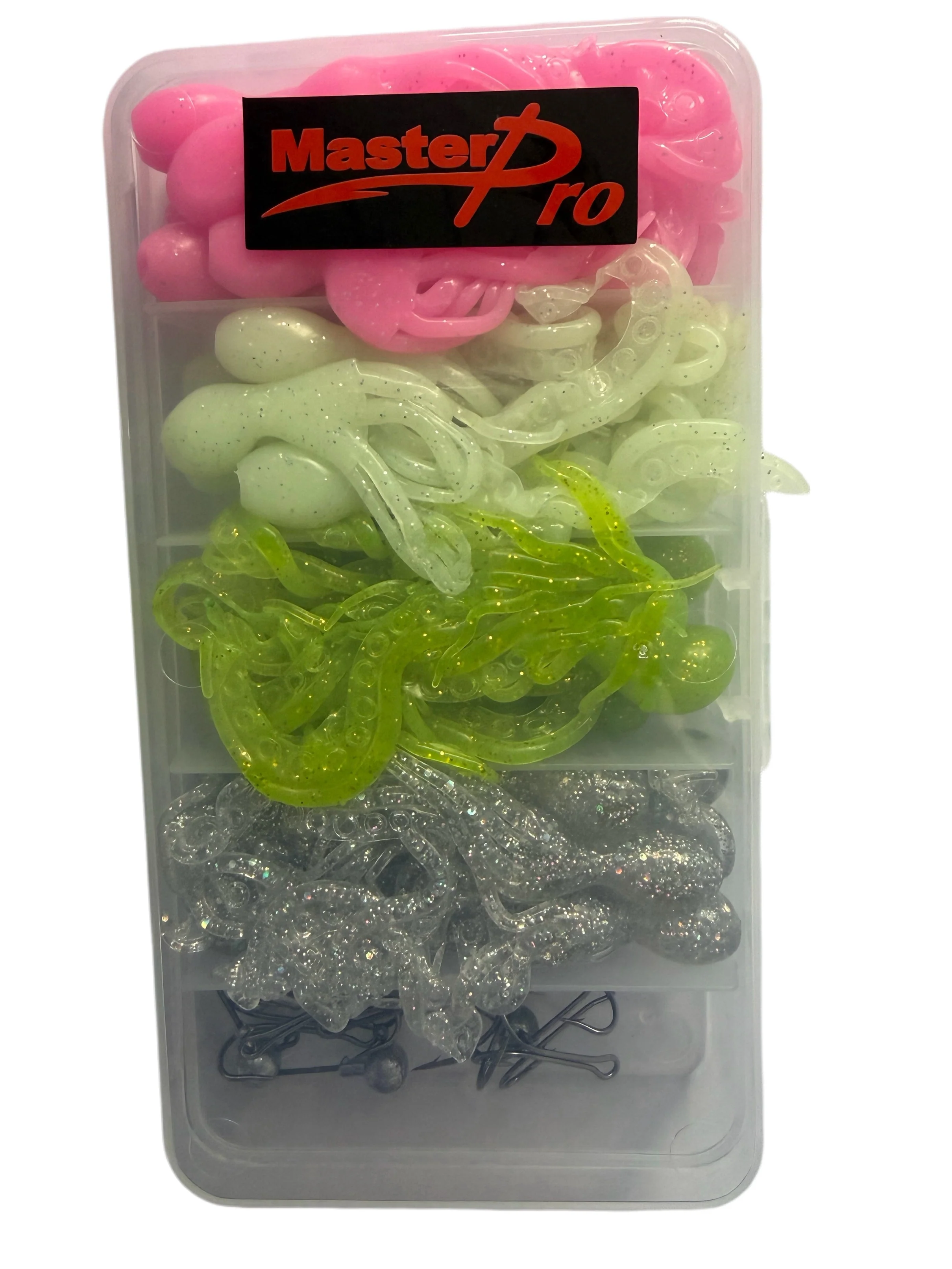 MASTERPRO Octopus Soft Plastic Kit 11cm Double Hook Jighead Set Weedless Fishing Lures Bouns Offer
