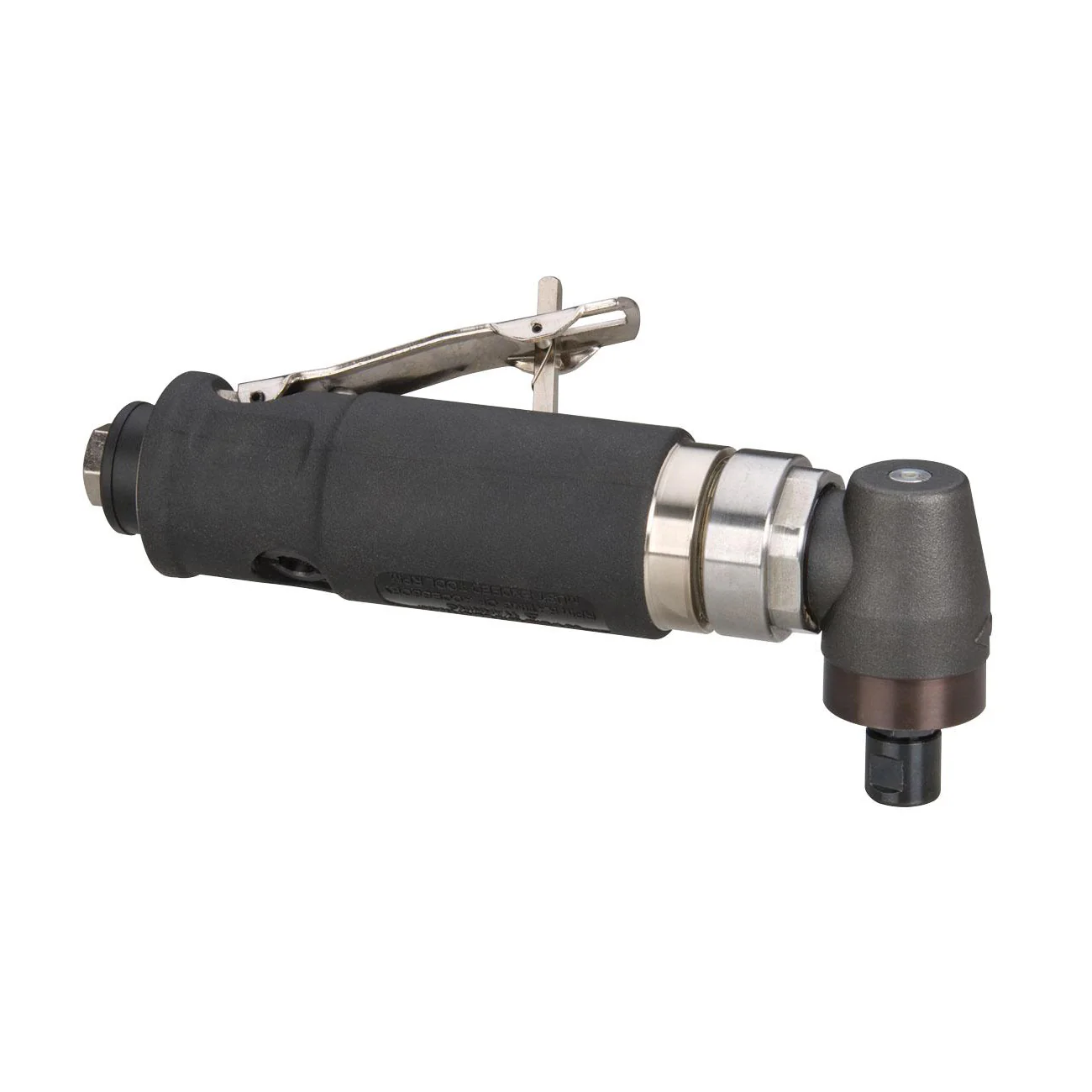 Dynabrade 54387  ~  .7 Hp Right Angle Die Grinder 18000 Rpm Steel Geared Rear Exhaust 1/4 Inch & 6 mm Collet