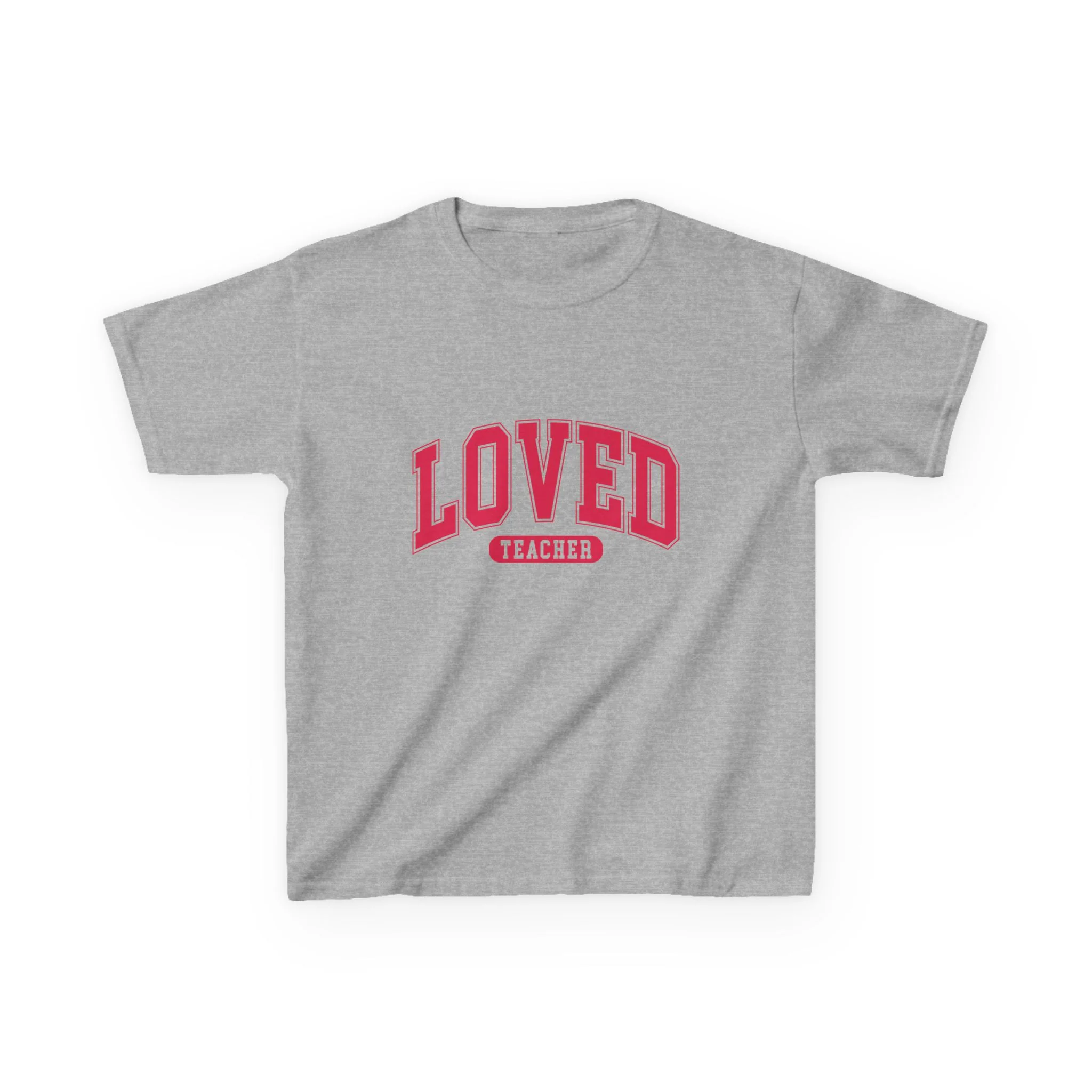 Loved Teacher Kids Tee | School Staff Shirt, Teacher Appreciation