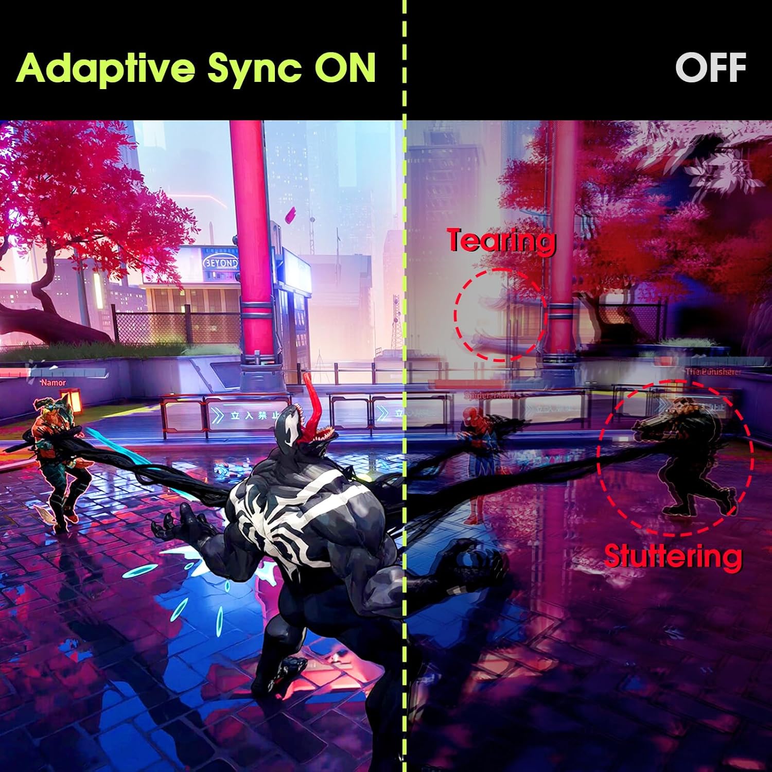 Amzfast Écran PC Gaming 27 Pouces Incurvé, 2K QHD(2560 x 1440), 240Hz Moniteur, 1Ms MPRT, 1500R, sRGB 120 pour cent, Adaptive Sync, Low Blue Light,VESA 100 * 100, HDMI 2.0 * 2/DP 1.4 * 2, AMZG27C1Q Pro