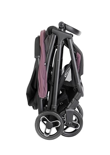 GRACO   Myavo Passeggino leggero con chiusura veloce e parapioggia   0 22 kg, dalla nascita fino a circa 4 anni, Mulberry : Amazon.it: Prima infanzia