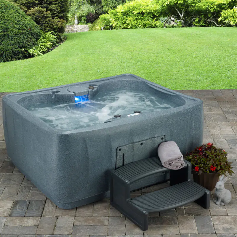 Aquarest Spas, Powered By Jacuzzi庐 Pumps 4 - Person 12 - Jet Rectangular Plug And Play Hot Tub