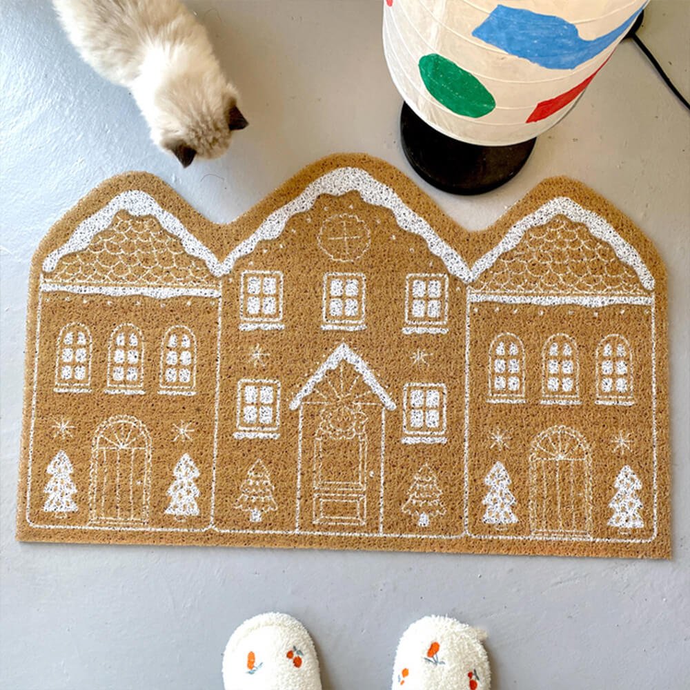 COZYCRUMB – Antislip Tapijt met Peperkoekmotieven