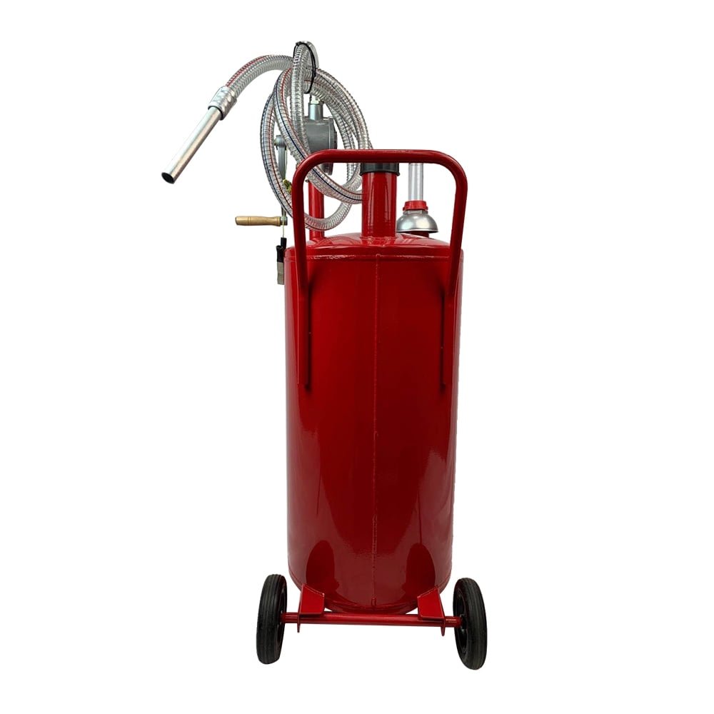 20 Gallon Gas Caddy Tank Storage Drum Gasoline Diesel Fuel Transfer Red JGC20 Pantone 186C