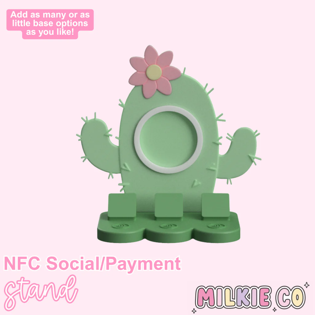 NFC Stand: Cute Cactus