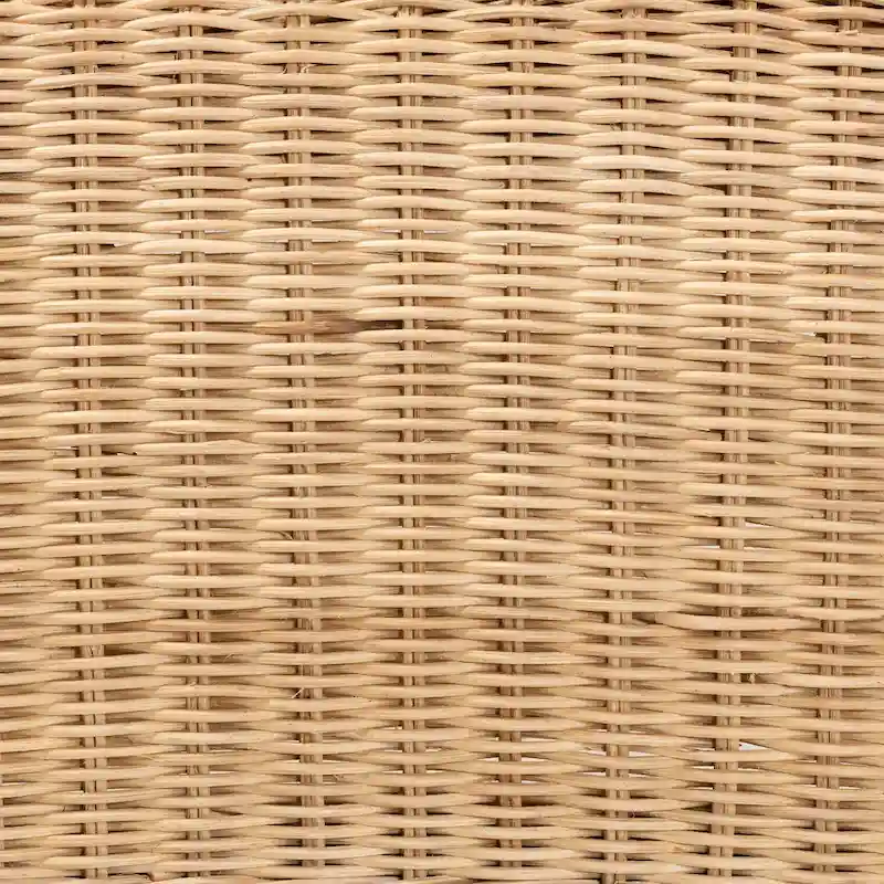 Putri Modern Bohemian Natural Rattan Arm Chair
