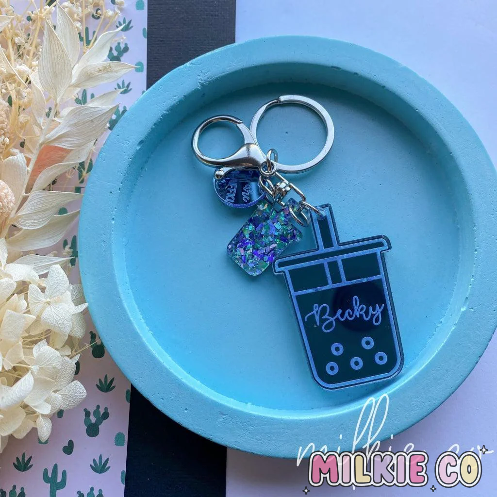 You are Tea-Riffic Keychain