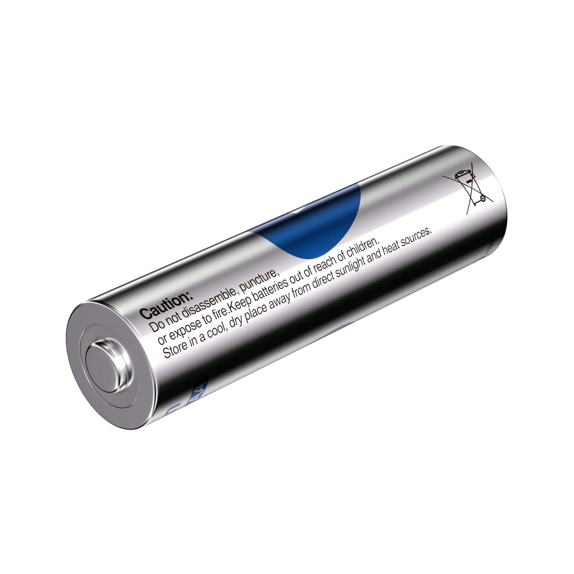 4pcs Ni-Zn AAA Rechargeable Batteries 1600mWh Upgraded