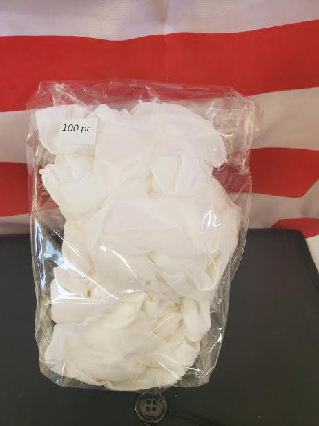 White Hair Nets Bulk | 100 Pack 12