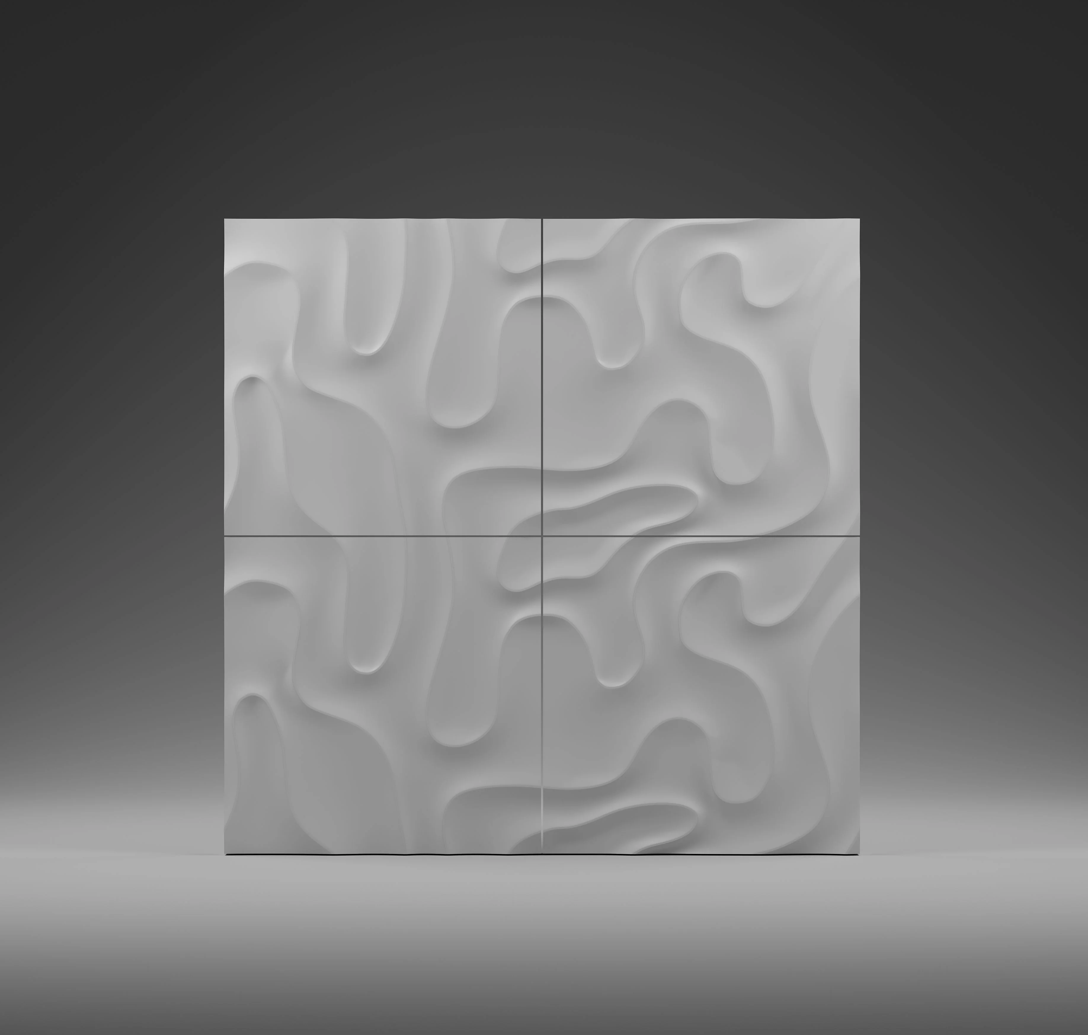 GYPSUM 3D WALL PANEL | MYSTIC 0136