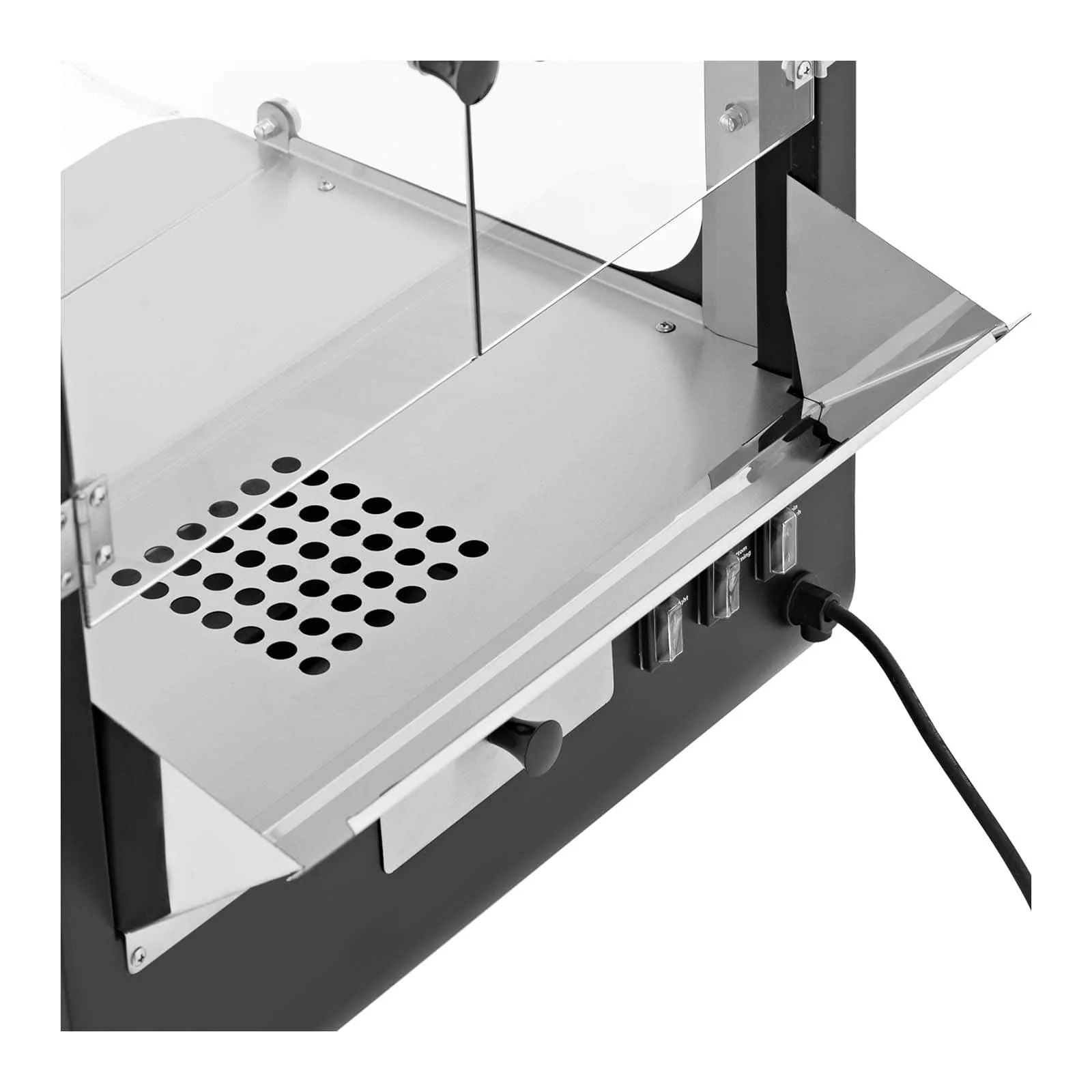 Macchina per Popcorn da 4-5 kg/h – Capacità Cestello 1,2 Litri, Professionale e Efficiente