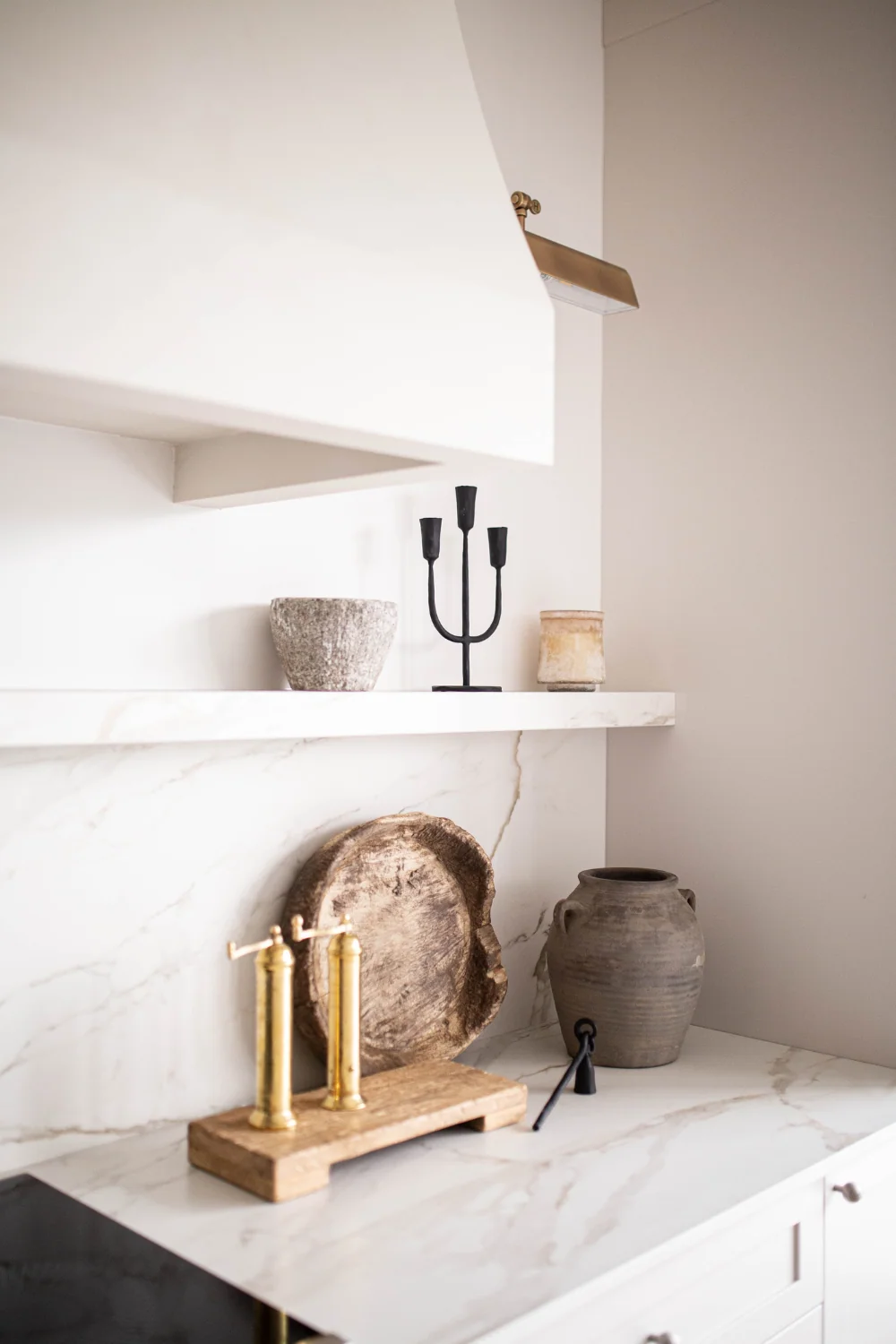 Trivet Riser Reclaimed Elm Wood Natural