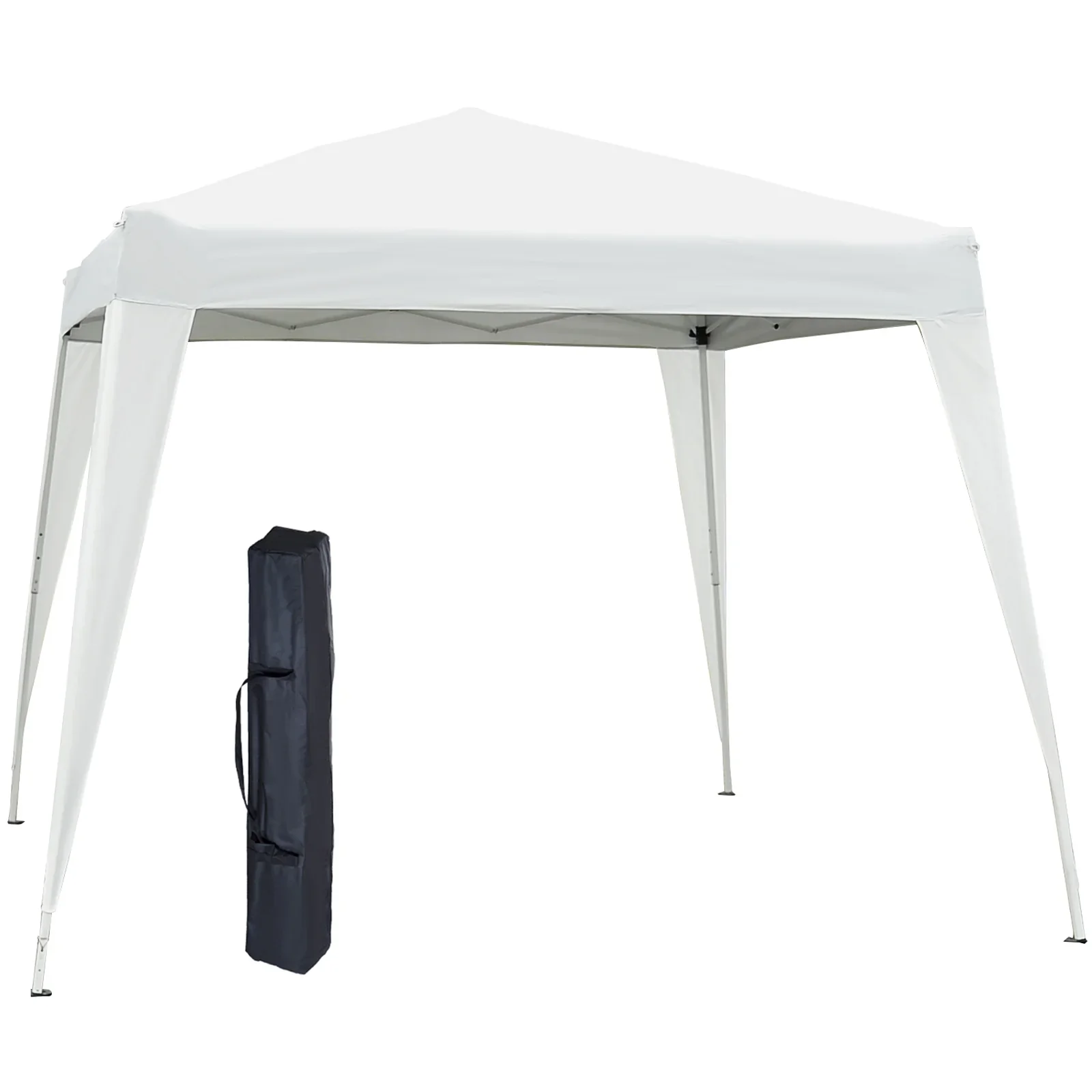 Outsunny Opvouwbare Partytent UV-bescherming wit
