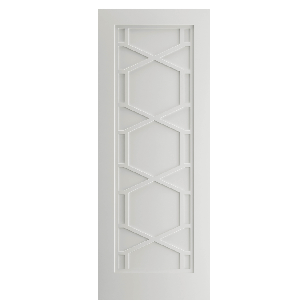 J B Kind Quartz White Internal Door