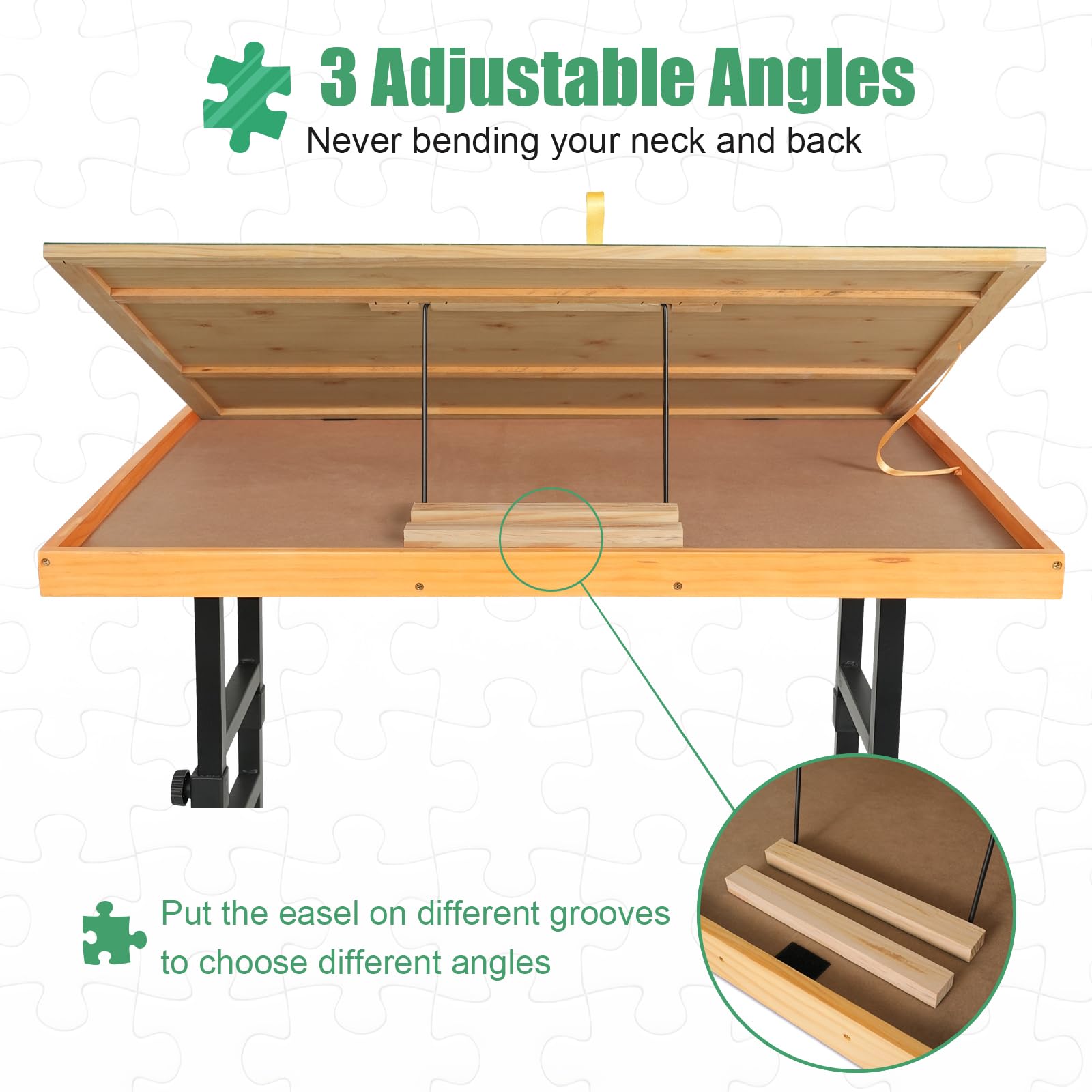ALL4JIG Adjustable 3 Tilting Angle Portable Drawers