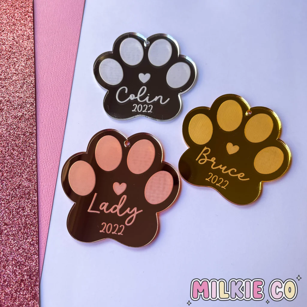 Paw Print Ornament (2019-2024)
