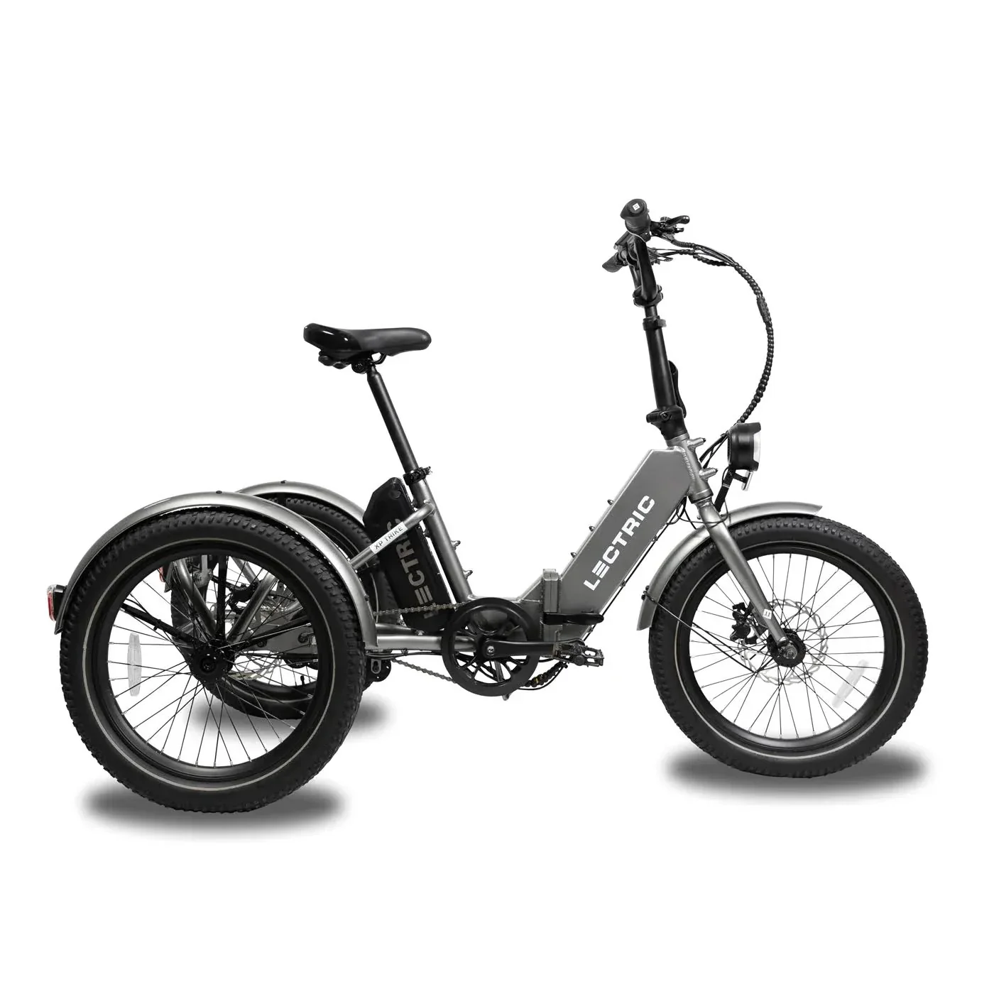 Lectric XP Trike | Felnőtt Összecsukható Háromkerekű Elektromos Tricikli | A Legjobb Megfizethető, Teljesen Összeszerelt, Könnyű, 2. Osztályú Motoros eTricikli | Idősek Számára Is Nagyszerű
