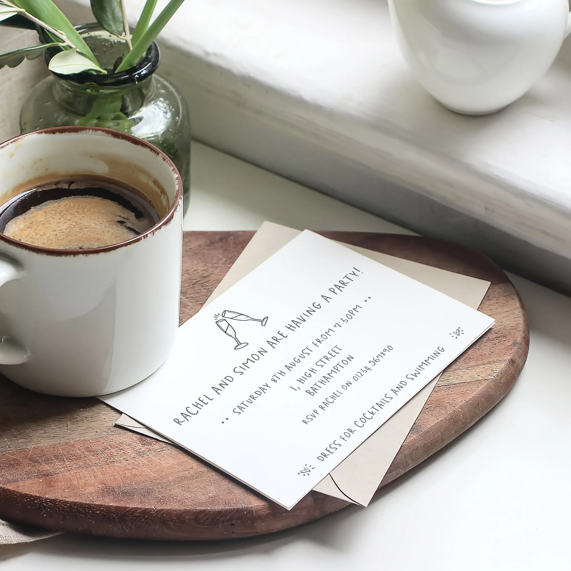 Informal Party Invitations