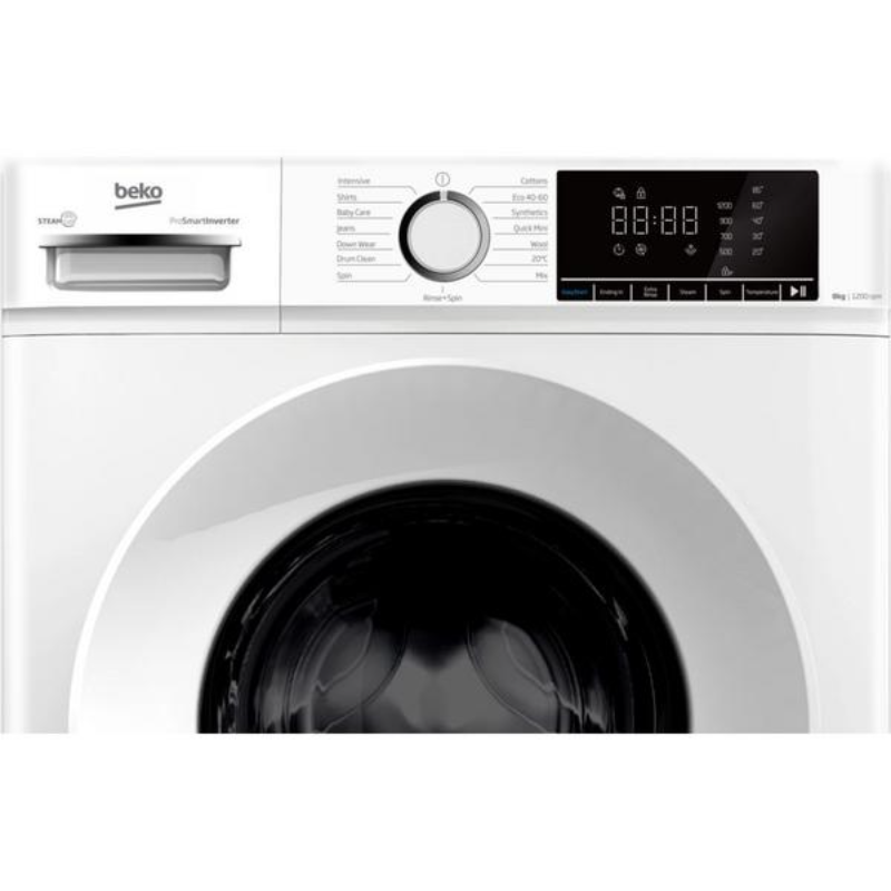Beko 8kg 1200 Spin Washing Machine - White | BW1O3821W