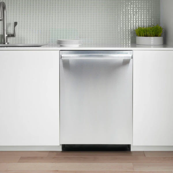 Cosmo Top Control beépíthető magas kádas mosogatógép ujjlenyomat-taszító rozsdamentes acélból COS-DIS6502