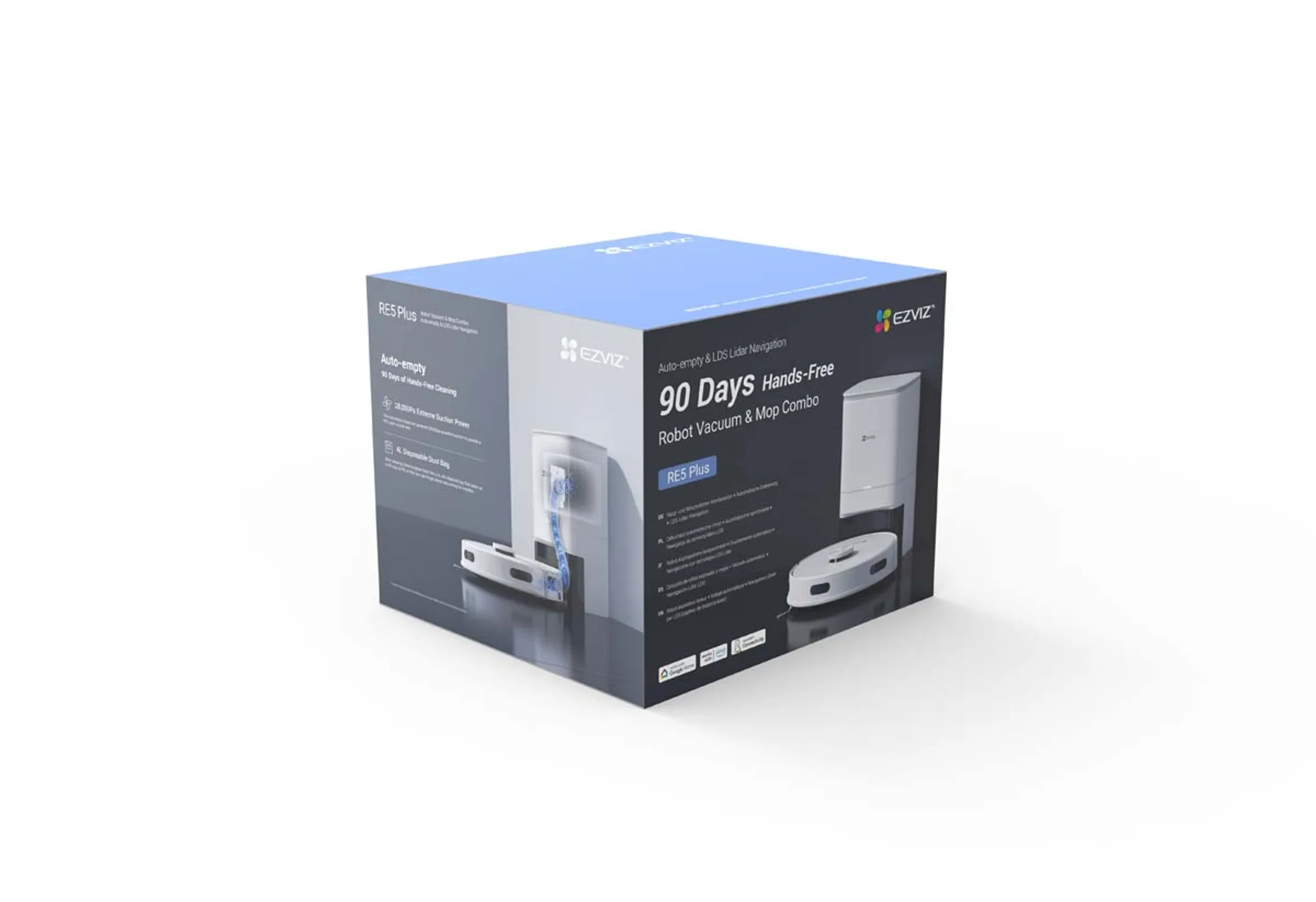 Ezviz 2 in 1 Robotstofzuiger RE5 Plus