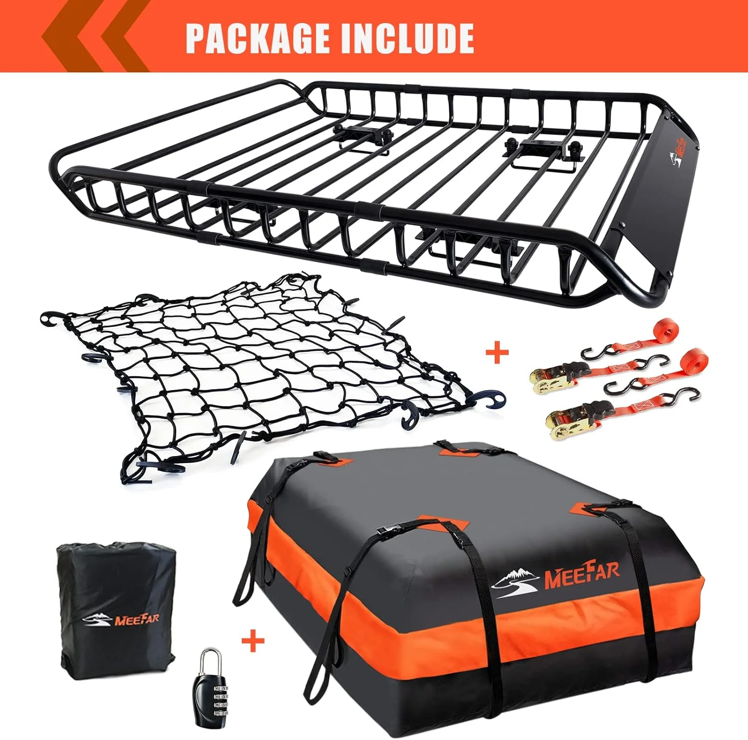 Roof Rack Universal Roof Basket 51