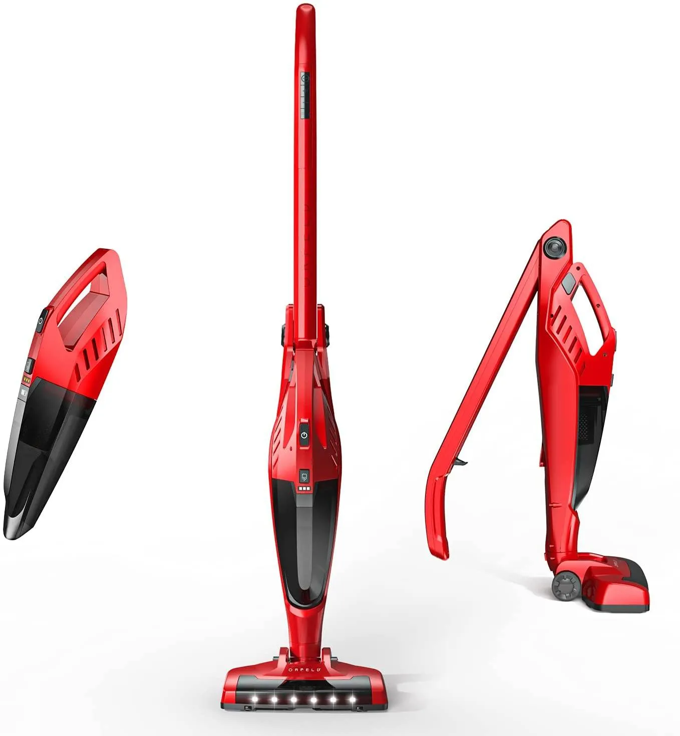 Cordless Vacuum, Stick Vacuum Cleaner 4 in 1 Lightweight