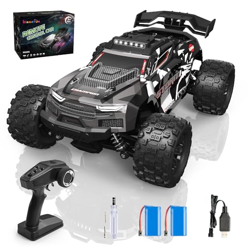 Kizeefun Macchina Telecomandata   2,4GHz 1:18 Alta Velocità Offroad 4WD RC Auto Vehicle con 2 Batterie 70 Minuti di Gioco Auto Radiocomandata per Bambini Adulti : Giochi e giocattoli