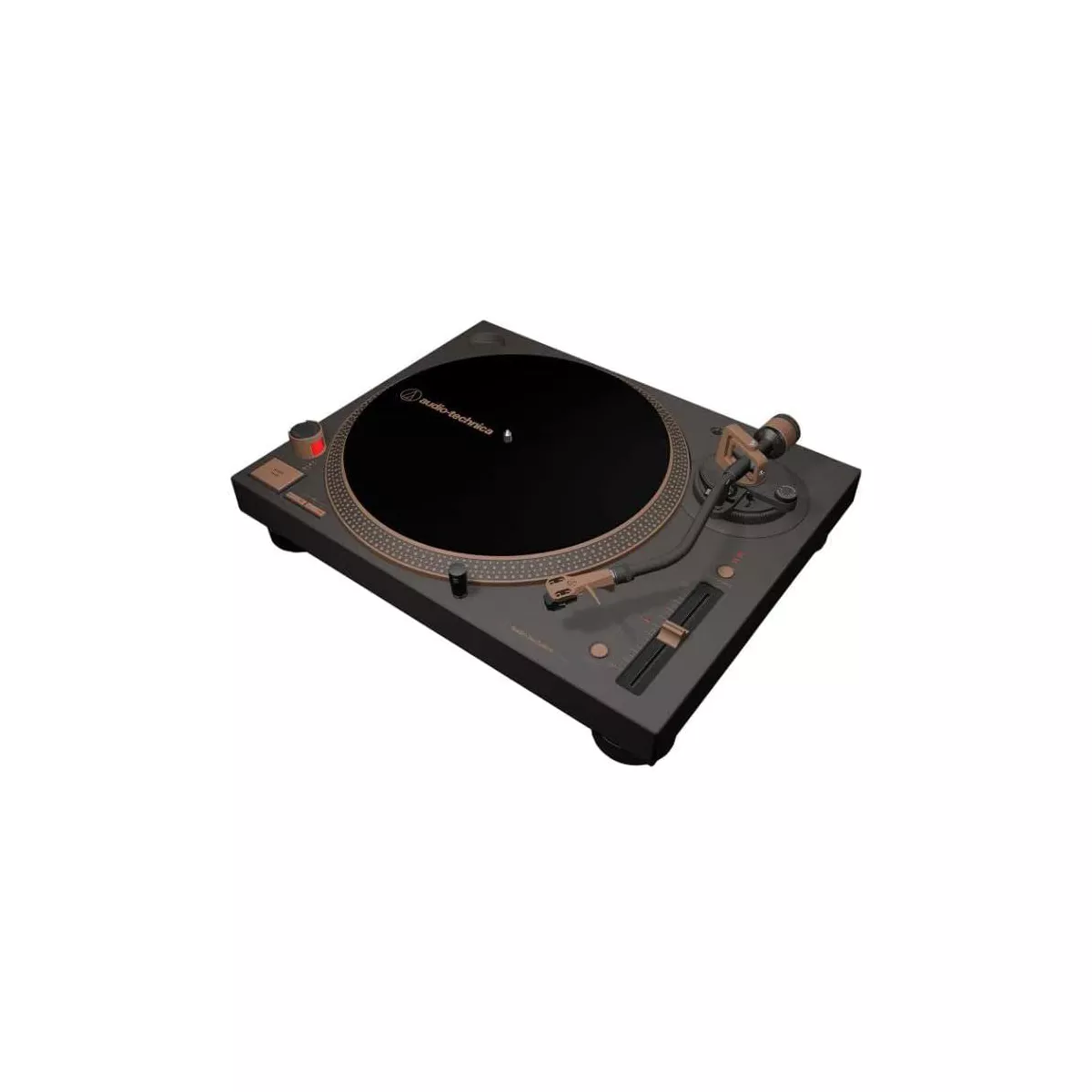 Audio Technica AT-LP120XUSB-BZ Direct Drive USB Turntable, Bronze – 3-Speed Vinyl Player with Built-in Preamp and Digital Conversion