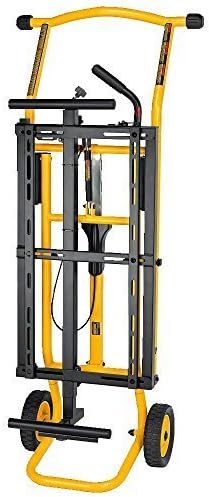 Miter Saw Stand With Wheels (DWX726) Yellow