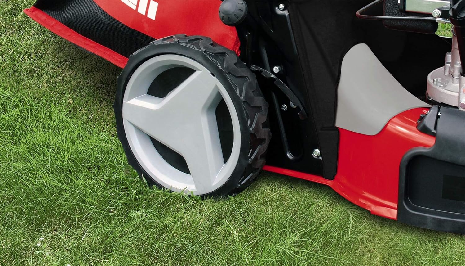 Einhell Tondeuse à gazon thermique GC-PM 56/2 S HW (173cc, surfaces jusqu’à 2 200 m², Largeur de coupe 56 cm)