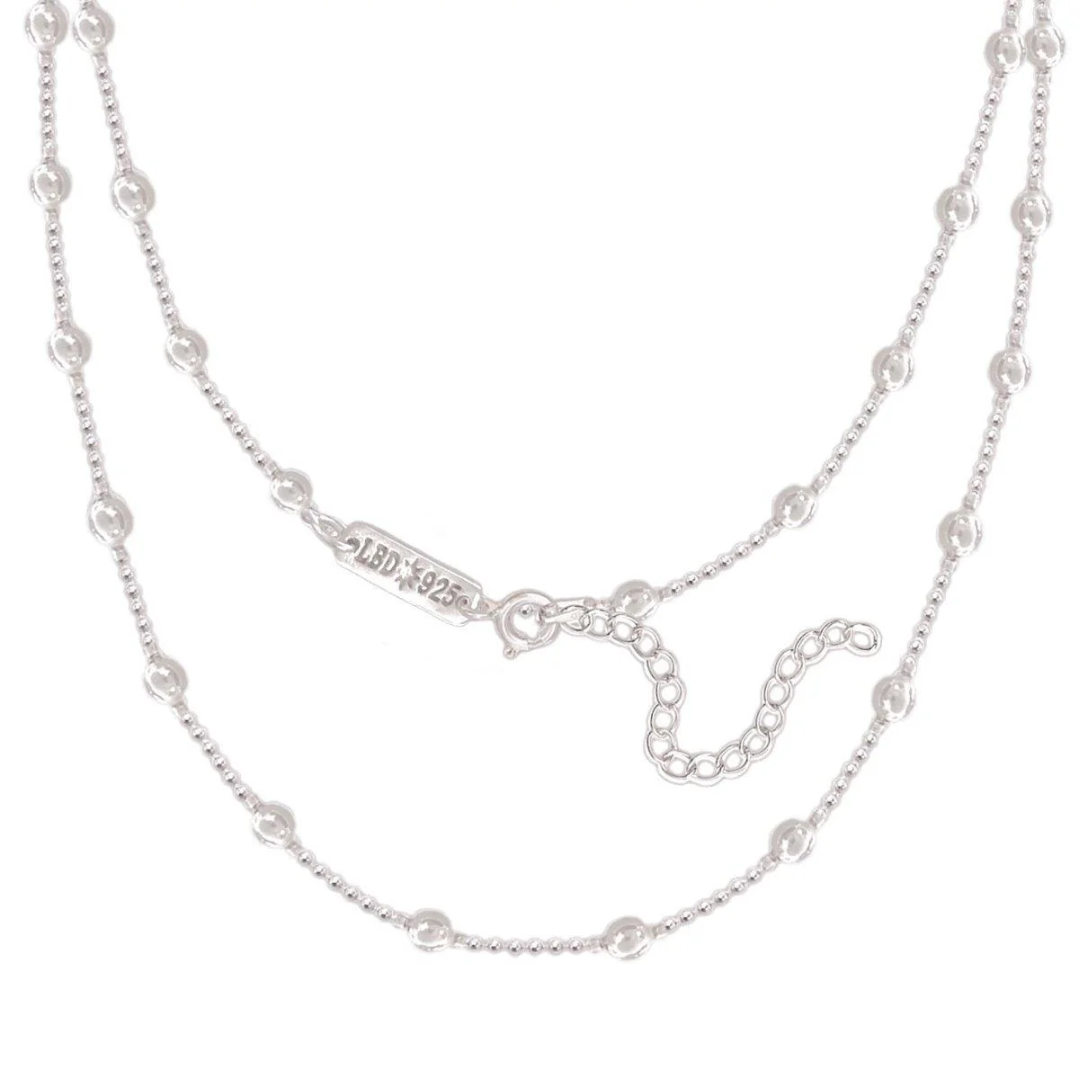 Laihas Prestige Bauble Sterling Silver Choker Necklace