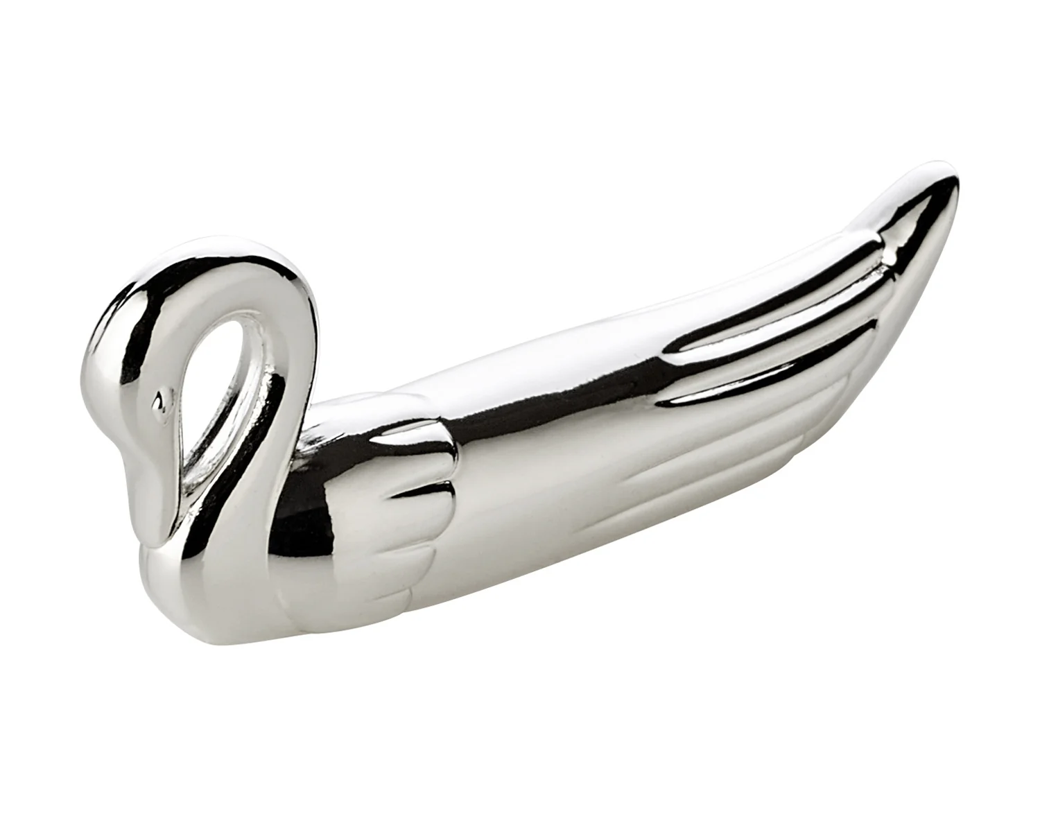 Swan Knife Rest, Set of 6, Silver-Plated