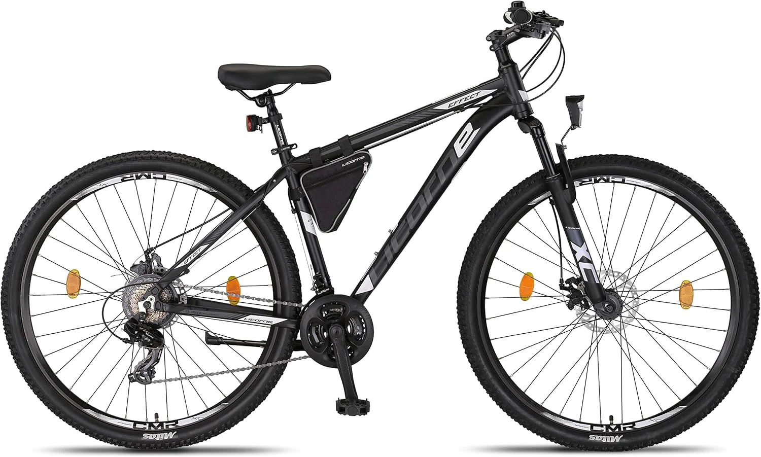 Licorne Bike Effect Premium Mountainbike Aluminium Discbremse Jungen Mädchen 21 Gang