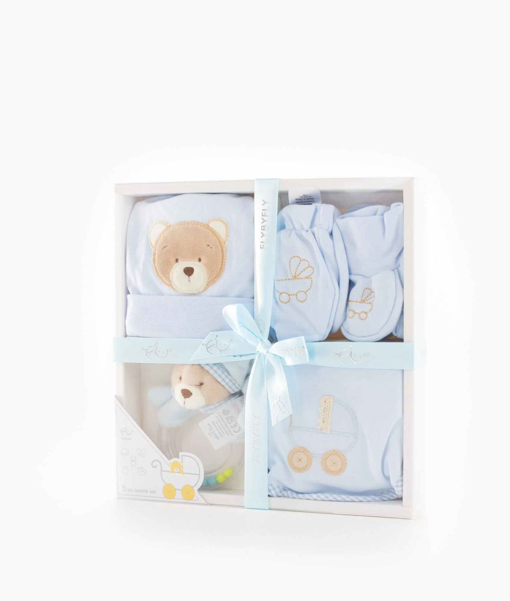 5pc Baby Essentials Gift Set | Blue