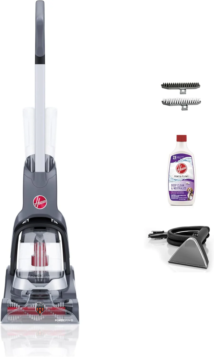 Hoover PowerDash Pet Advanced Compact Carpet Cleaner Machine with Above Floor Cleaning