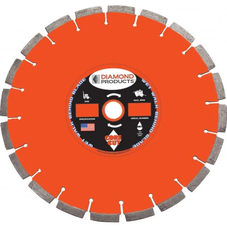 Diamond Products 78810;  79683  ~  14 Inch x .187 Inch x 1 Inch Heavy Duty Orange (H) Joint Widening & Cleaning Blades