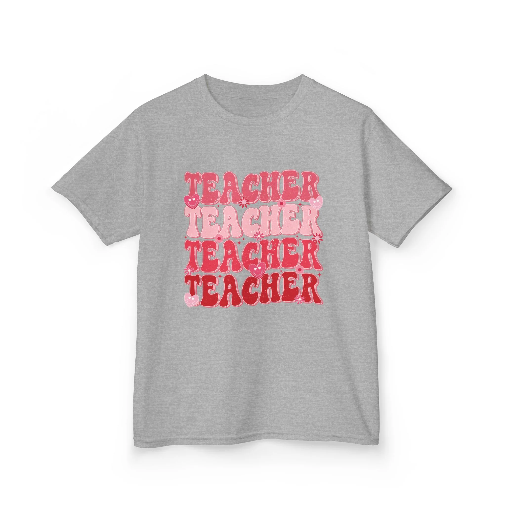 Retro Pink Teacher Tee | Kids Tee