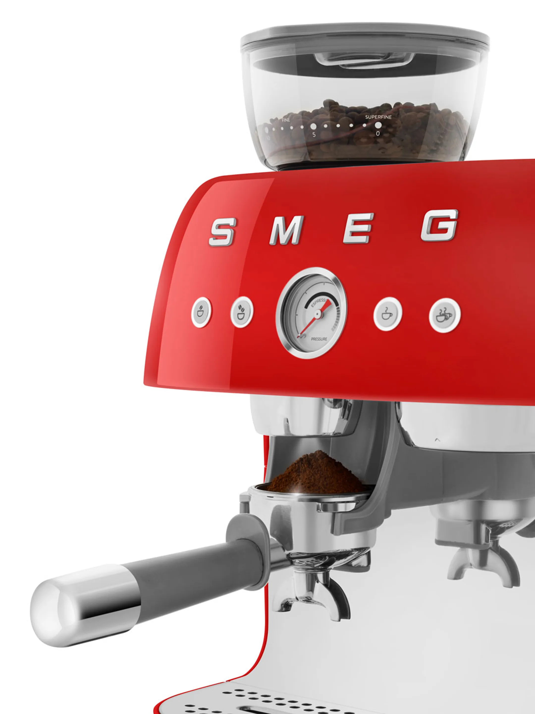 Smeg Espressomachine EGF03RDEU