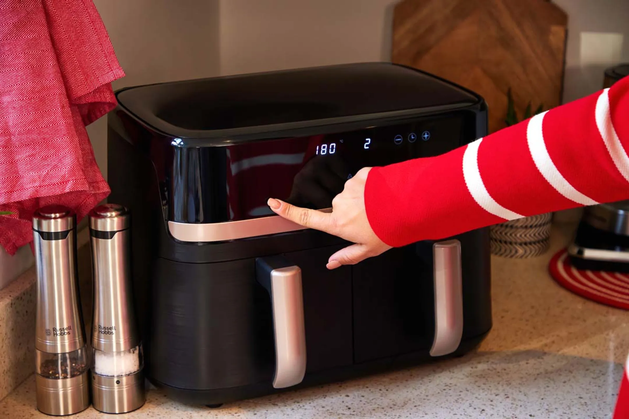 Russell Hobbs  Airfryer Dual Basket 27680-56 - 9L