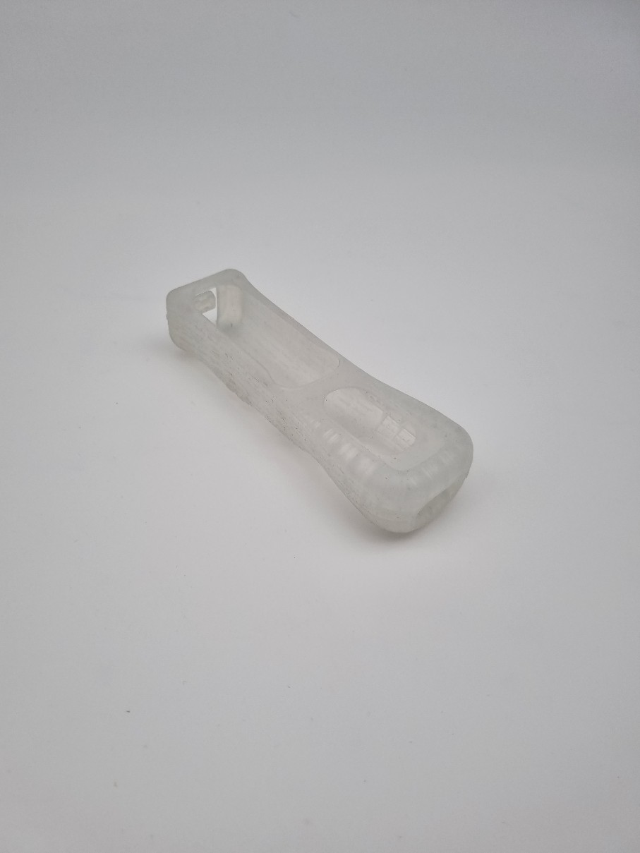 Beschermrubber WiiMote wit transparant
