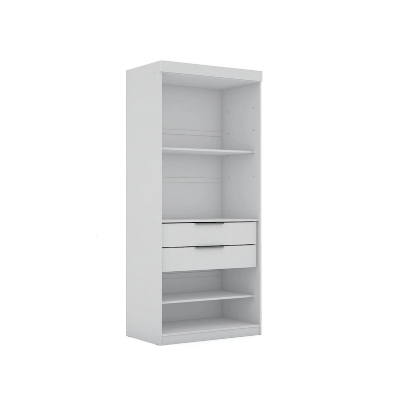 Mulberry 2.0 Modern 3 Sectional 6 Drawer Wardrobe Closet Set of 3
