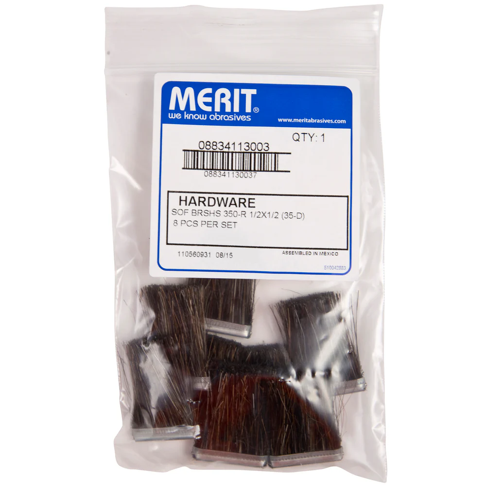 Merit Sand-O-Flex 13003  ~  Sand-O-Flex Accessories 350-Rp Brushes 8 Per Set 08834113003