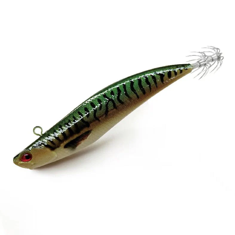 2pcs Masterpro Quanlity TIP RUN Deep water Squid jig 110mm/26g Slimy Mackrel