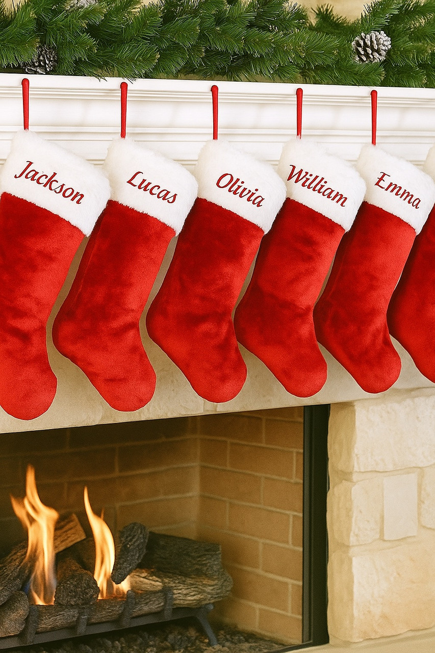 Monogrammed Christmas Stocking | Personalized Stockings | 71001MO