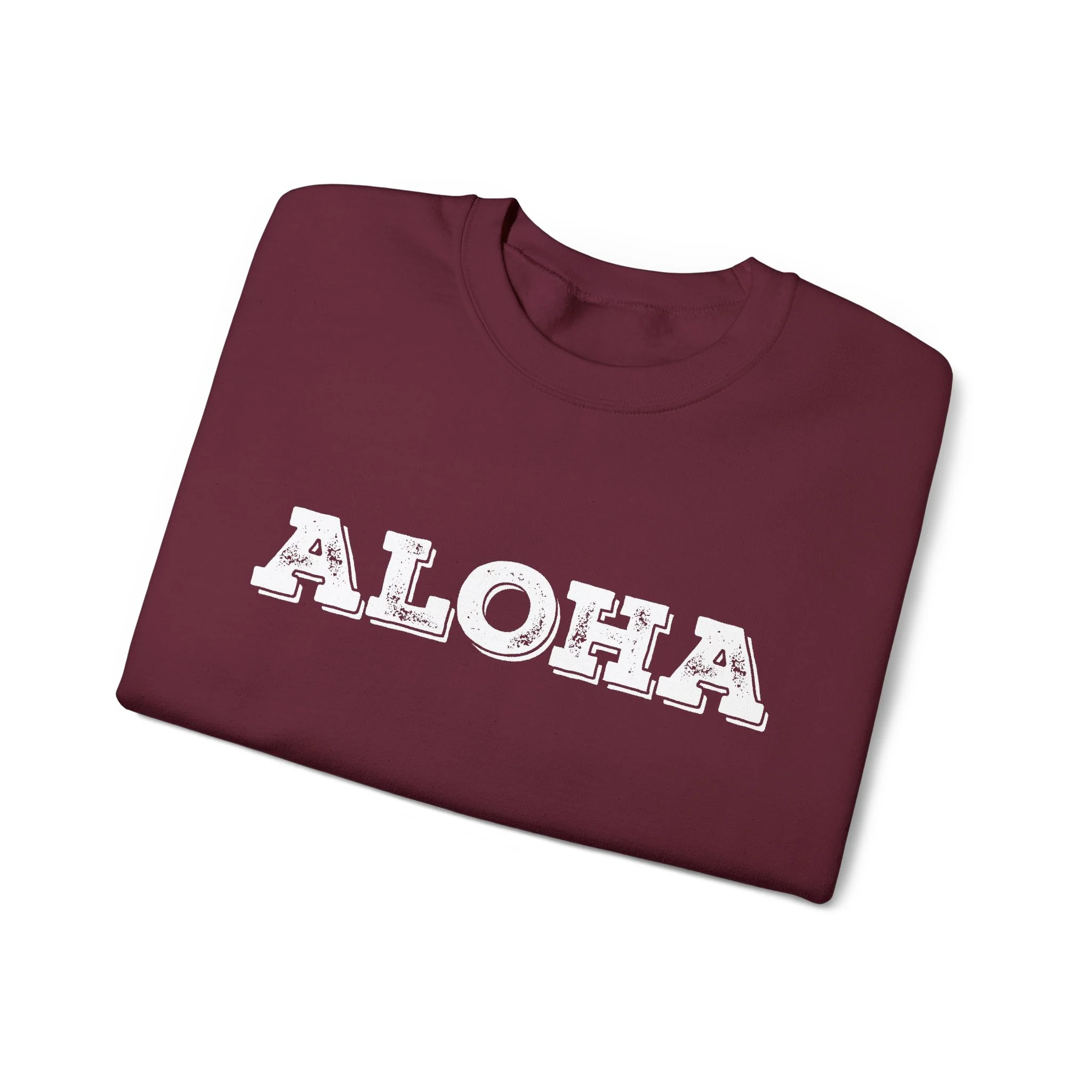 Crewneck Sweatshirt - Classic White Heavy Blend Crewneck