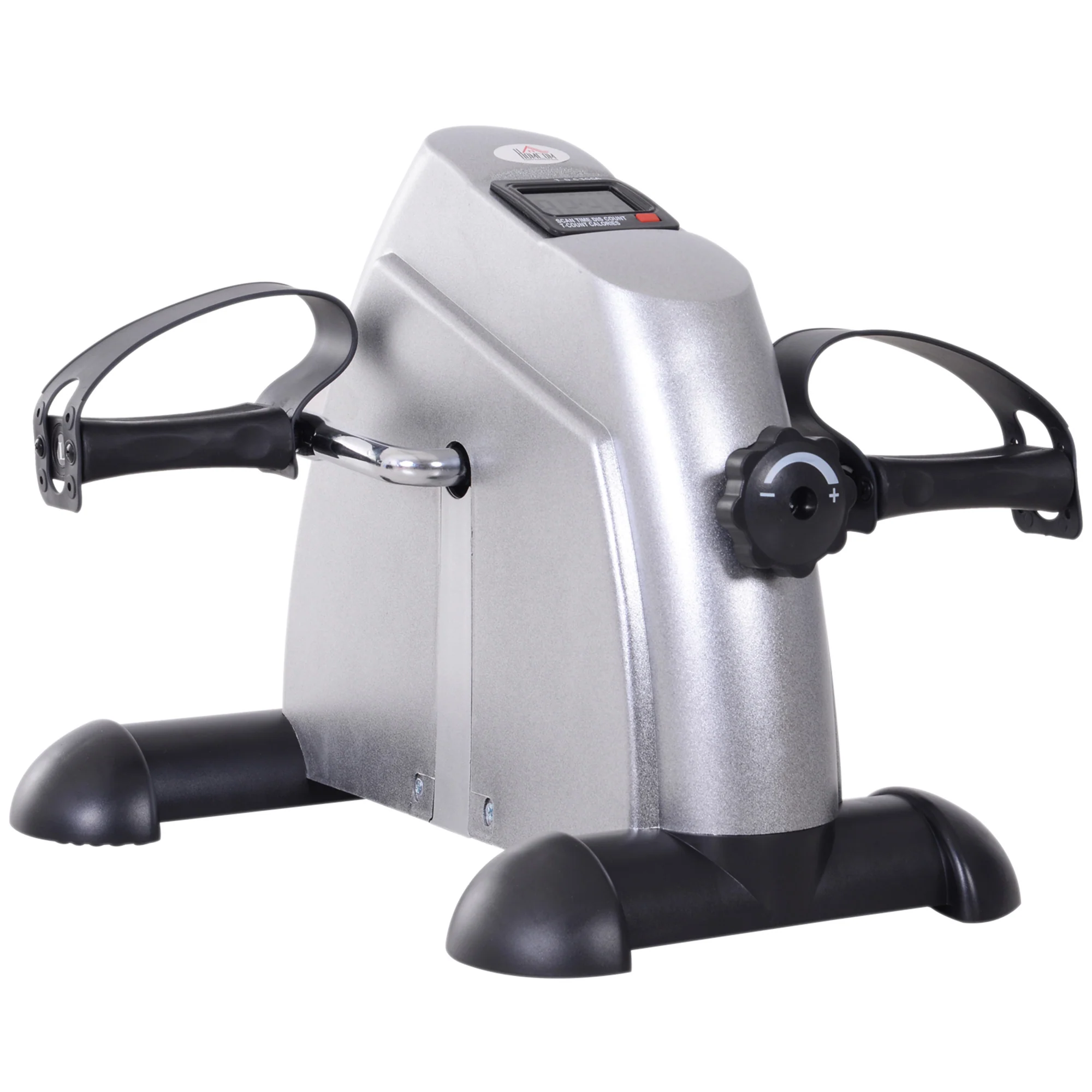 HOMCOM Mini Bike Pedaltrainer Heimtrainer LCD-Display verstellbar